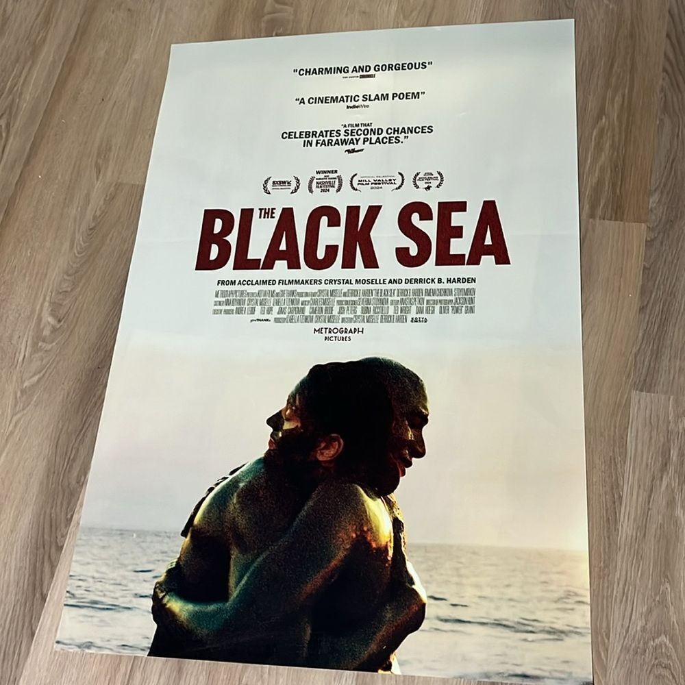 The Black Sea film theatre promotional 27x 40” big Movie Poster